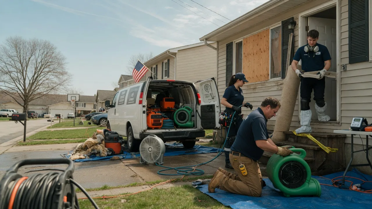 Water Damage Restoration in Brook Park, MN near me